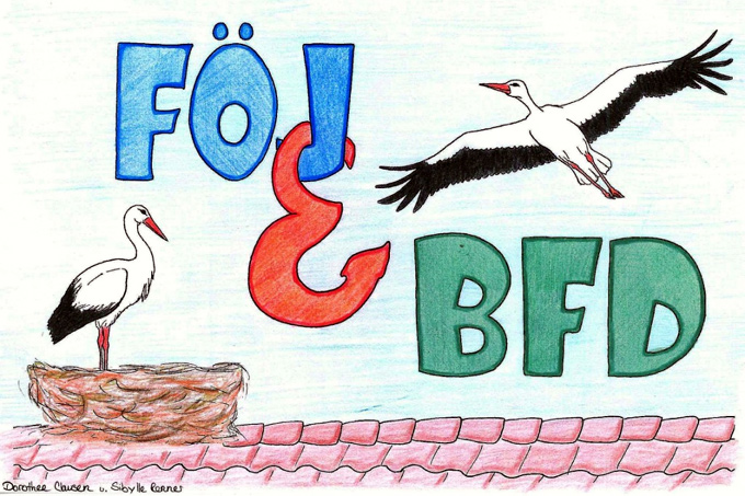 FöJ & BFD - Bild: Dorothee Clausen und Sibylle Renner (FöJ 2013/2014)